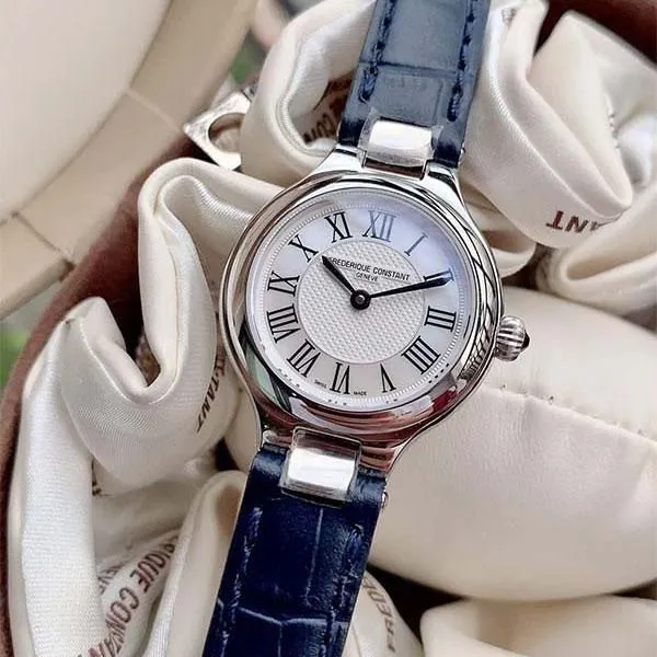 Đồng Hồ Nữ Frederique Constant FC-200M1ER36 Màu Xanh Bạc - Đồng hồ - Vua Hàng Hiệu