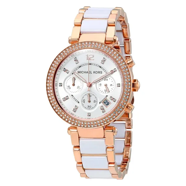 Buy Michael Kors Parker Rose Gold Round Mixed Womens Watch  MK5896  Time  Watch Specialists