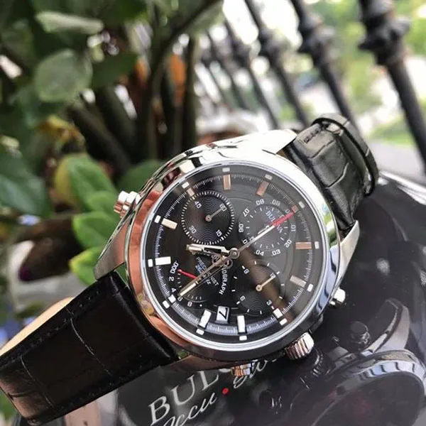 Đồng hồ Nam Bulova 96B259 Màu Đen - Đồng hồ - Vua Hàng Hiệu