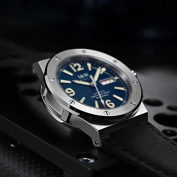 Đồng Hồ Nam I&W Carnival 589G3 Automatic Màu Đen - Đồng hồ - Vua Hàng Hiệu