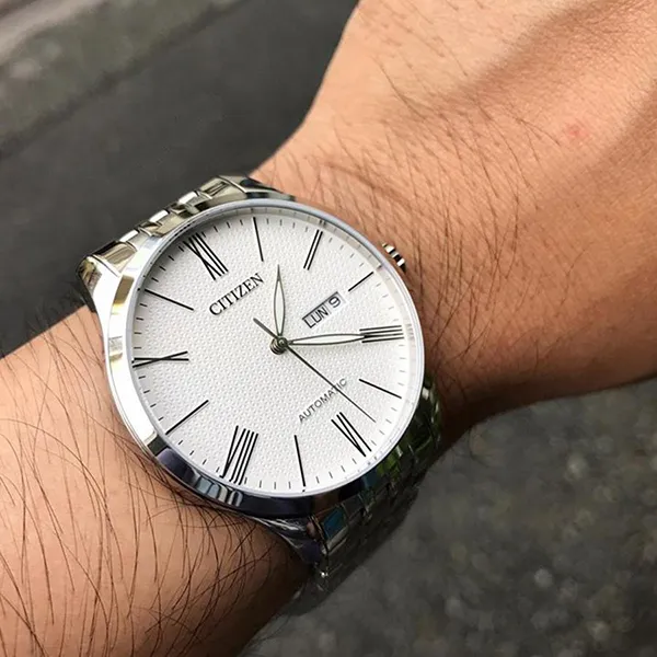 Đồng Hồ Nam Citizen Automatic NH8350-59A Màu Bạc - Đồng hồ - Vua Hàng Hiệu