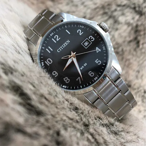 Đồng Hồ Nam Citizen BI5040-58E Màu Đen Bạc - Đồng hồ - Vua Hàng Hiệu