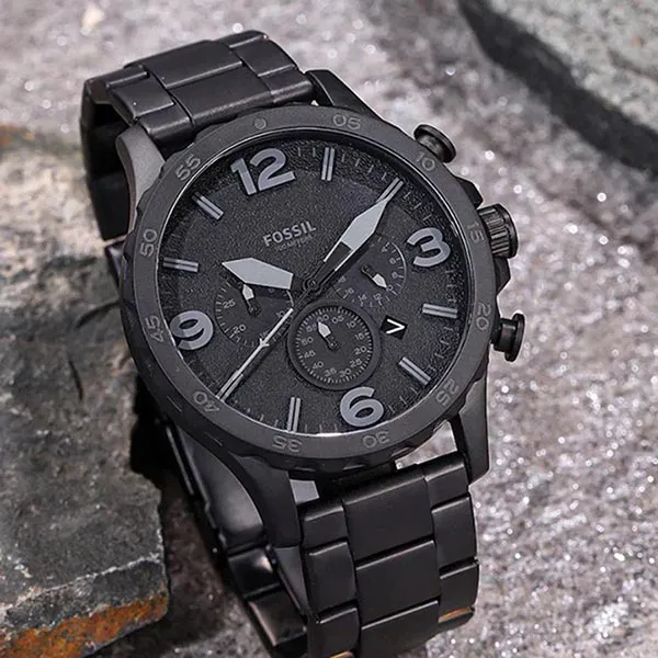 Đồng Hồ Nam Fossil JR1401 Màu Đen - Đồng hồ - Vua Hàng Hiệu