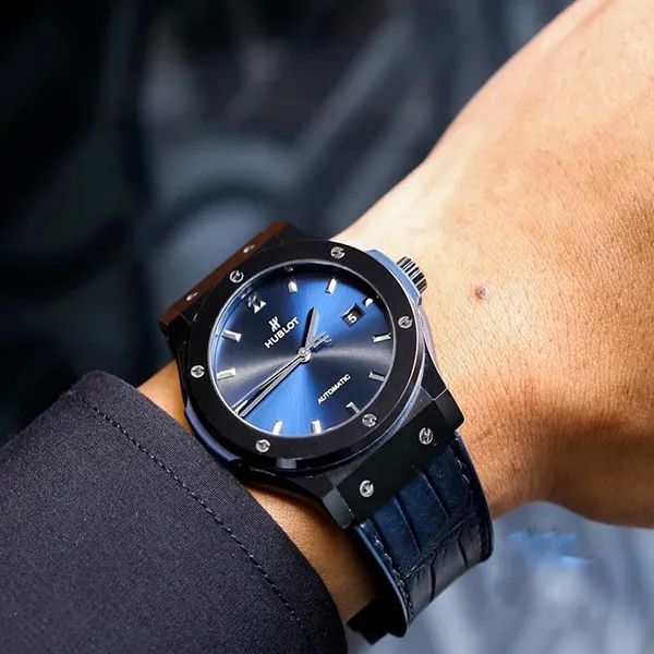 Đồng Hồ Nam Hublot Classic Fusion Ceramic Blue 542.CM.7170.LR Màu Xanh Lam - Đồng hồ - Vua Hàng Hiệu
