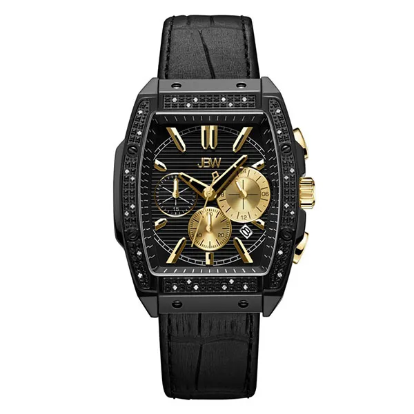 Đồng Hồ Nam JBW Echelon Quartz Black Dial Men's Watch J6379A Màu Đen - Đồng hồ - Vua Hàng Hiệu