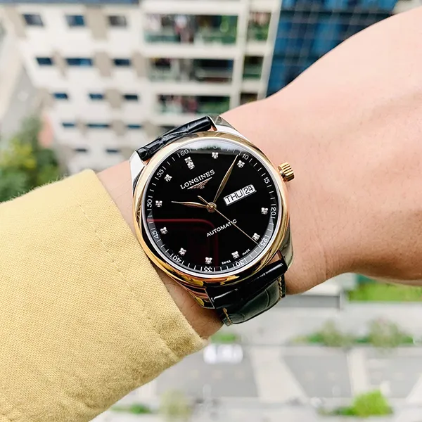 Đồng Hồ Nam Longines Master Collection Black L2.755.5.59.2 Màu Đen - Đồng hồ - Vua Hàng Hiệu