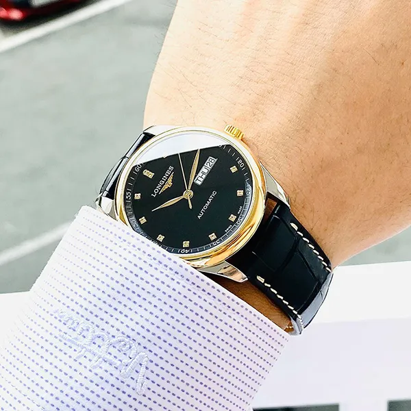 Đồng Hồ Nam Longines Master L2.755.5.57.2 Watch 38.5mm Màu Đen