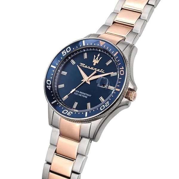 Đồng Hồ Nam Maserati Sfida Analog Blue Dial Men's Watch R8853140003 Màu Xanh Blue - Đồng hồ - Vua Hàng Hiệu