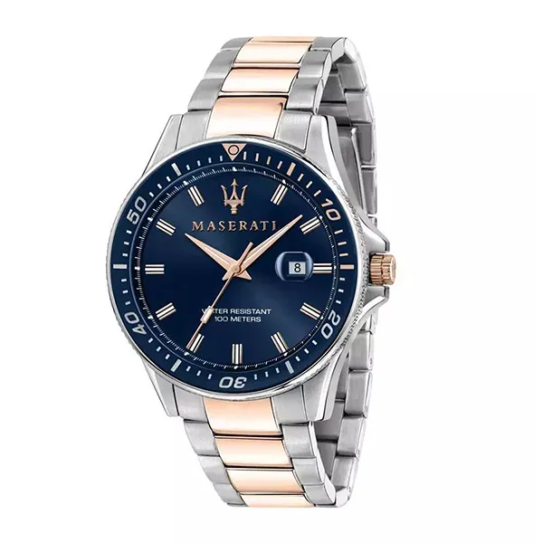 Đồng Hồ Nam Maserati Sfida Analog Blue Dial Men's Watch R8853140003 Màu Xanh Blue - Đồng hồ - Vua Hàng Hiệu