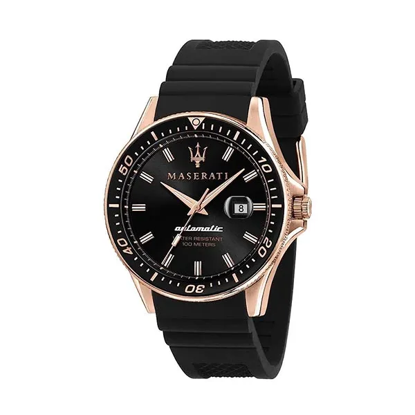 Đồng Hồ Nam Maserati Sfida Automatic Black Dial Men's Watch R8821140001 Màu Đen/ Vàng Hồng - Đồng hồ - Vua Hàng Hiệu