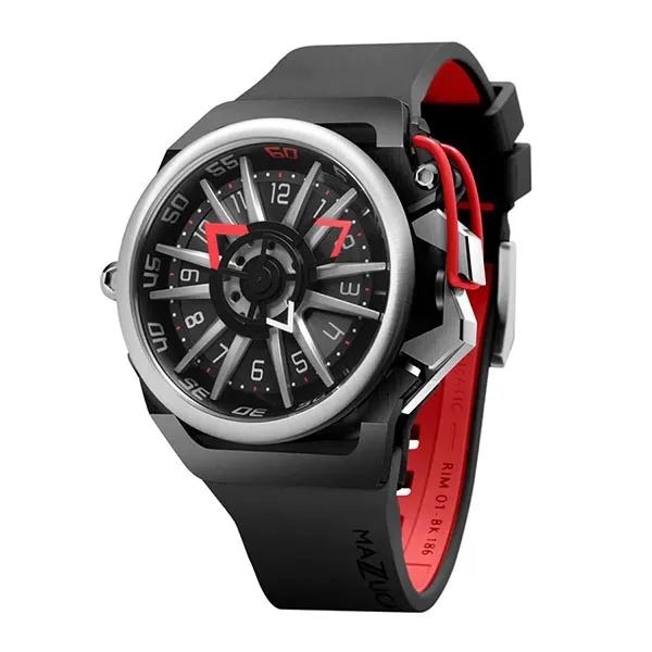 Đồng Hồ Nam Mazzucato Rim Sport Collection Chronograph Watch 46mm 01-BK186 Màu Đỏ - Đồng hồ - Vua Hàng Hiệu