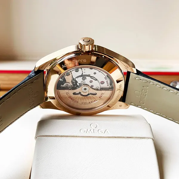 Đồng Hồ Nam Omega Seamaster Aqua Terra 150m Co-Axial Day-Date 41.5mm 18k 231.53.42.22.02.001 Màu Nâu Vàng