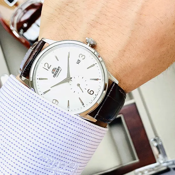 Đồng Hồ Nam Orient RA-AP0002S10B Automatic Dây Da Màu Nâu Bạc