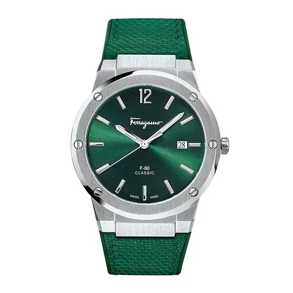 Đồng Hồ Nam Salvatore Ferragamo F-80 Karung SFDT00519 Màu Xanh Green - Đồng hồ - Vua Hàng Hiệu