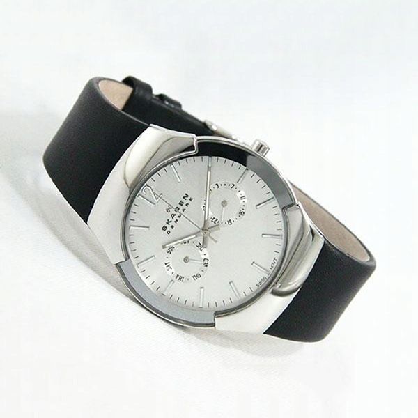 Đồng Hồ Nam Skagen 583XLSLC Quartz Watch Màu Đen - 4