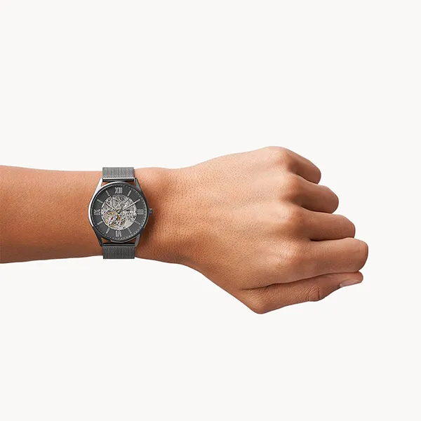 Đồng Hồ Nam Skagen Holst Automatic Charcoal Steel Mesh Watch SKW6614 Màu Bạc - Đồng hồ - Vua Hàng Hiệu