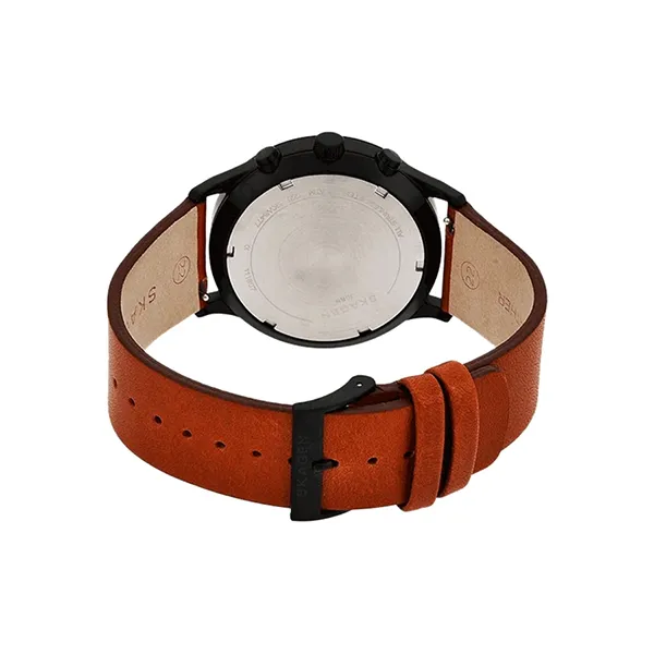 Đồng Hồ Nam Skagen Jorn Leather Watch SKW6477 Màu Nâu Cam - Đồng hồ - Vua Hàng Hiệu
