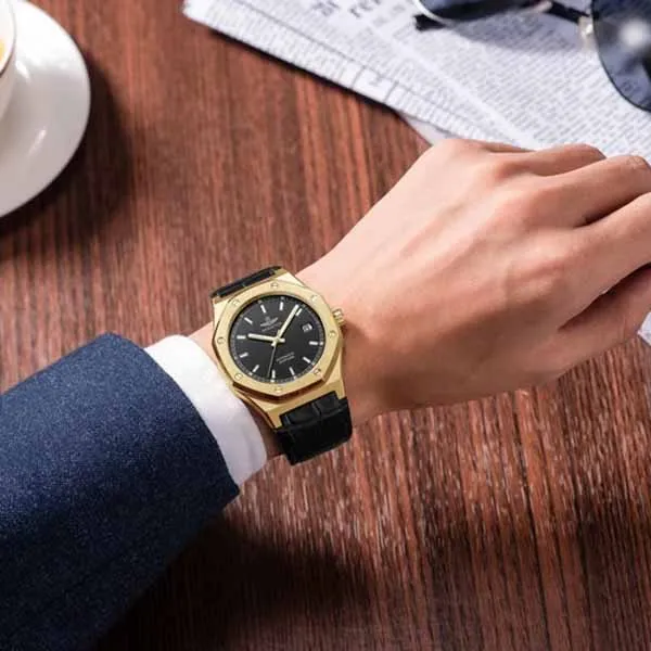 Đồng Hồ Nam Srwatch Galaxy SG99991.4601GLA Màu Đen