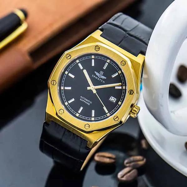Đồng Hồ Nam Srwatch Galaxy SG99991.4601GLA Màu Đen