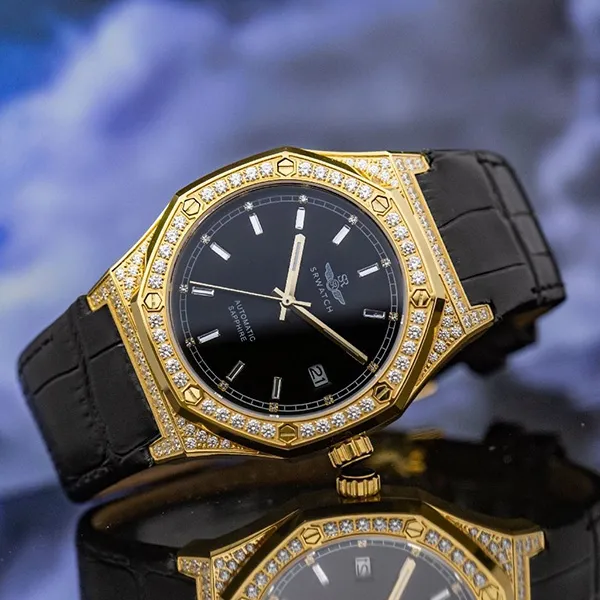 Đồng Hồ Nam Srwatch Galaxy SG99993.4601GLA Màu Đen