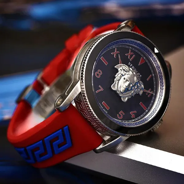 Đồng Hồ Nam Versace Men's Watch V-Palazzo Red VE2V00622 Màu Đỏ