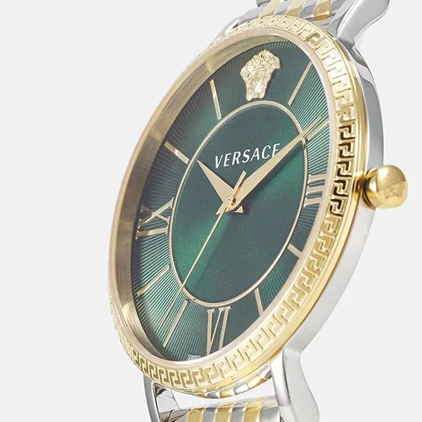 Đồng Hồ Nam Versace V-Eternal Gent Watch Màu Demi (Vàng-Bạc)