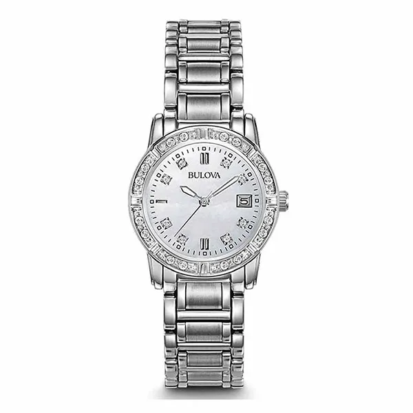 Đồng Hồ Nữ Bulova 96W105 Màu Bạc - Đồng hồ - Vua Hàng Hiệu