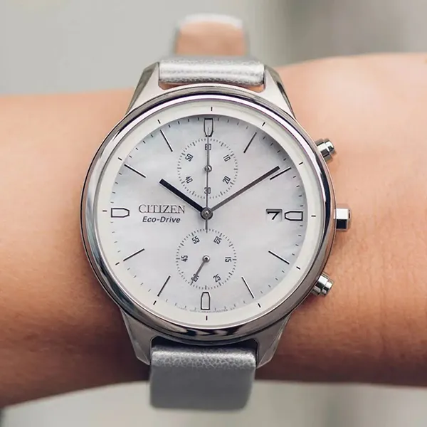Đồng Hồ Nữ Citizen Eco Drive Watch FB2000-03D Màu Xám Trắng - Đồng hồ - Vua Hàng Hiệu