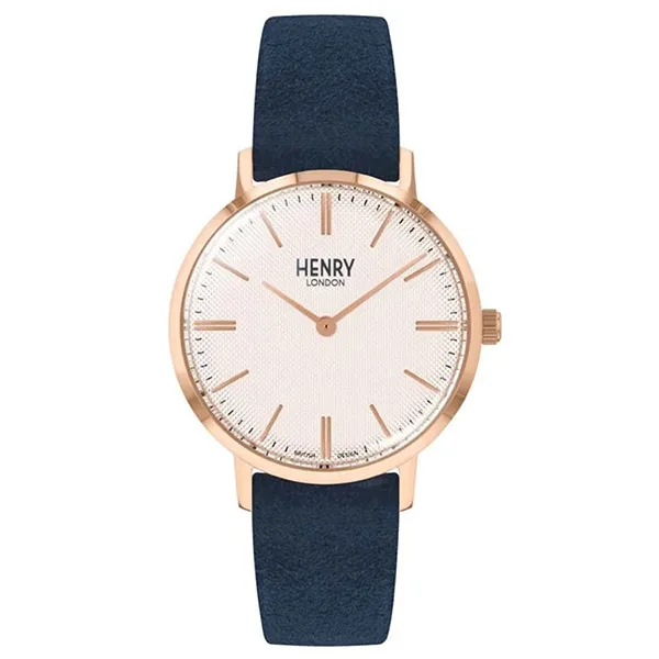 Đồng Hồ Nữ Henry London HL34-S-0346 Màu Xanh Than - 3