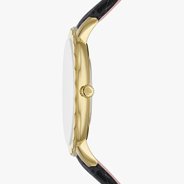 Đồng Hồ Nữ Kate Spade Morningside Black Spade Flower Jacquard Watch KSW1725 Màu Đen - Đồng hồ - Vua Hàng Hiệu