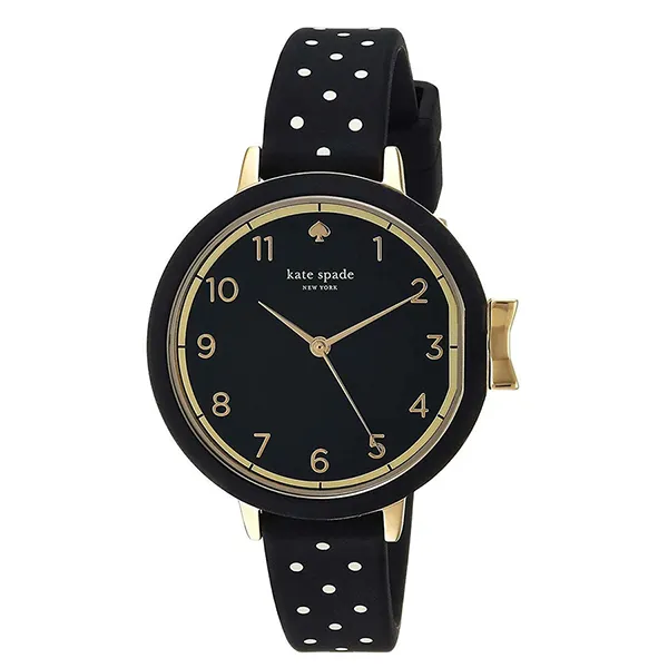 Đồng Hồ Nữ Kate Spade Silicone Quartz Watch KSW1355 Màu Đen - Đồng hồ - Vua Hàng Hiệu