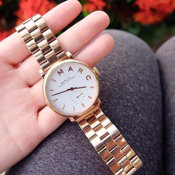Đồng Hồ Nữ Marc Jacobs MBM3244 Màu Vàng Hồng - Đồng hồ - Vua Hàng Hiệu