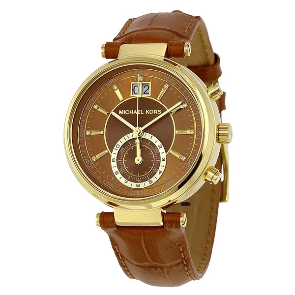 Đồng Hồ Nữ Michael Kors MK2424 Màu Nâu