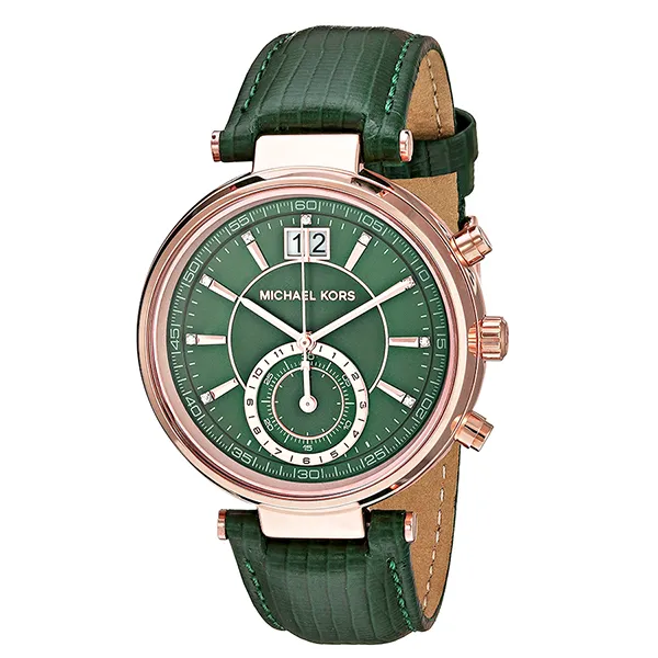 Đồng Hồ Nữ Michael Kors MK2581 Màu Xanh Lá