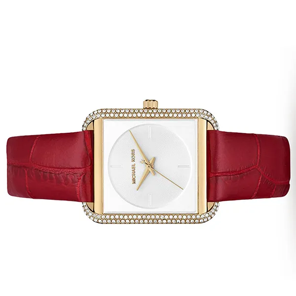 Đồng Hồ Nữ Michael Kors MK2623 Màu Đỏ - Đồng hồ - Vua Hàng Hiệu