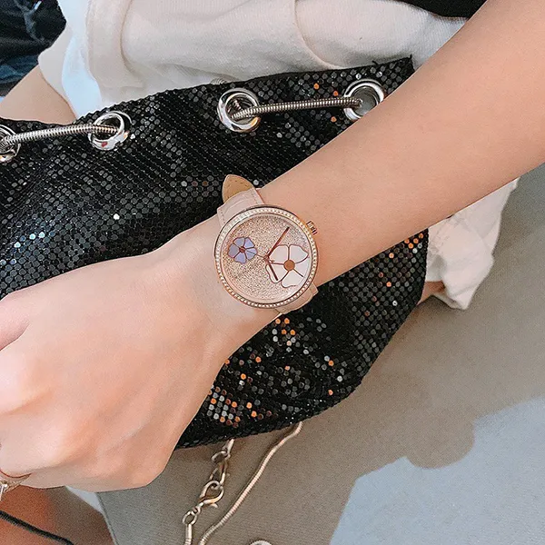Đồng Hồ Nữ Michael Kors MK2718 Mặt Đính Đá Màu Hồng - Đồng hồ - Vua Hàng Hiệu