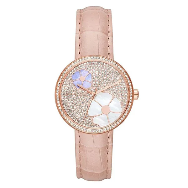 Đồng Hồ Nữ Michael Kors MK2718 Mặt Đính Đá Màu Hồng - Đồng hồ - Vua Hàng Hiệu