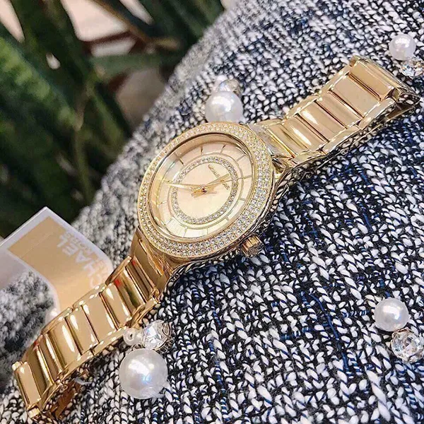 Đồng Hồ Nữ Michael Kors MK3801 Màu Vàng