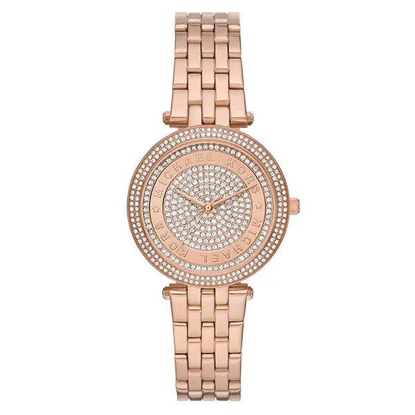 Đồng Hồ Nữ Michael Kors MK4592 Darci Analog Rose Gold Dial Women's Watch Màu Vàng Hồng - 3