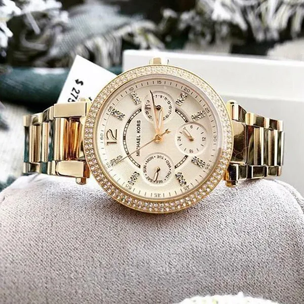 Đồng Hồ Nữ Michael Kors MK6056 Màu Vàng - Đồng hồ - Vua Hàng Hiệu