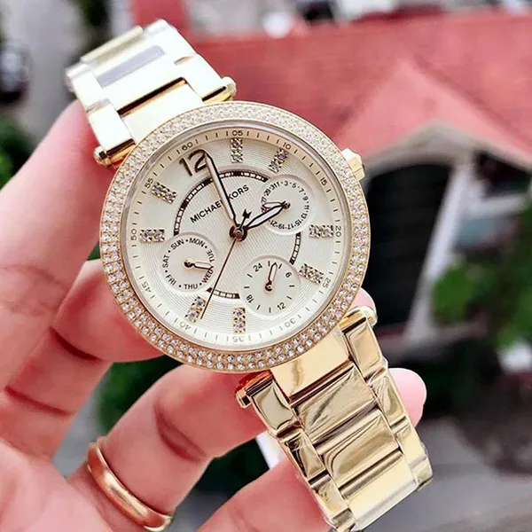 Đồng Hồ Nữ Michael Kors MK6056 Màu Vàng - Đồng hồ - Vua Hàng Hiệu
