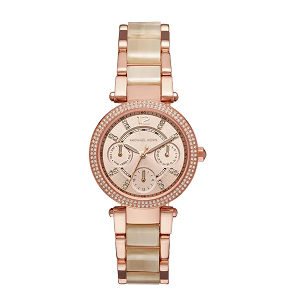 Đồng Hồ Nữ Michael Kors MK6512 Màu Vàng Hồng - Đồng hồ - Vua Hàng Hiệu