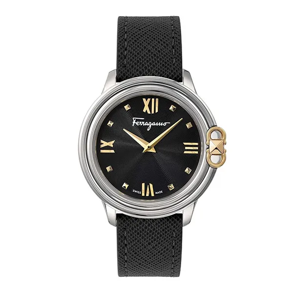 Đồng Hồ Nữ Salvatore Ferragamo Studmania Women's Watch SFMJ00122 Màu Đen