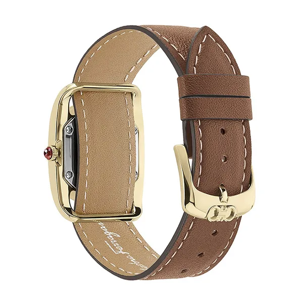 Đồng Hồ Nữ Salvatore Ferragamo Vara Leather Watch SFEL00319 Màu Nâu - Đồng hồ - Vua Hàng Hiệu