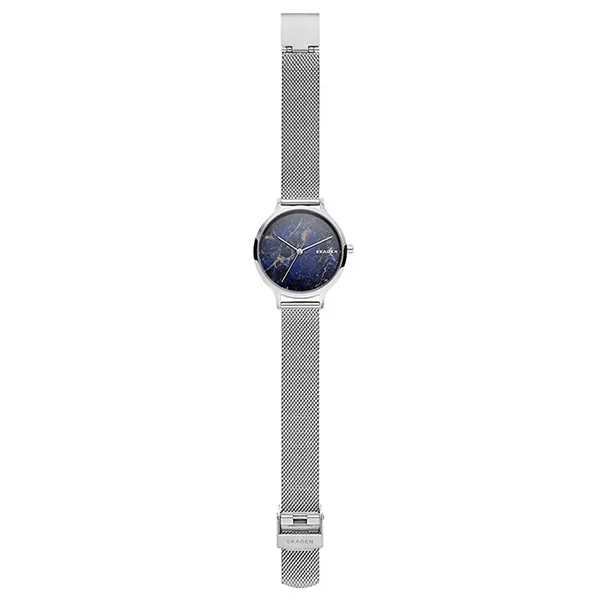 Đồng Hồ Nữ Skagen Anita Watch SKW2718 Màu Bạc Mặt Xanh