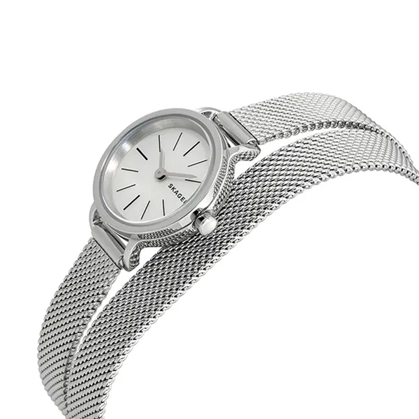 Đồng Hồ Nữ Skagen Double Wrap SKW2601 Màu Vàng Bạc - Đồng hồ - Vua Hàng Hiệu