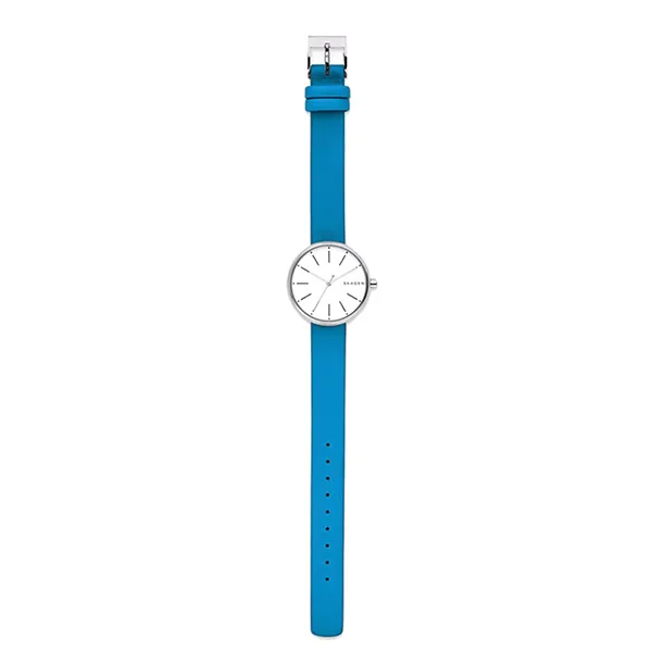 Đồng Hồ Nữ Skagen Quartz Blue Leather Watch SKW2597 Màu Xanh Blue - Đồng hồ - Vua Hàng Hiệu