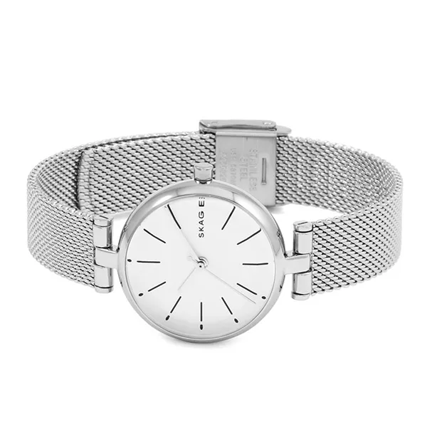 Đồng Hồ Nữ Skagen Signature Quartz Watch SKW2642 Màu Bạc