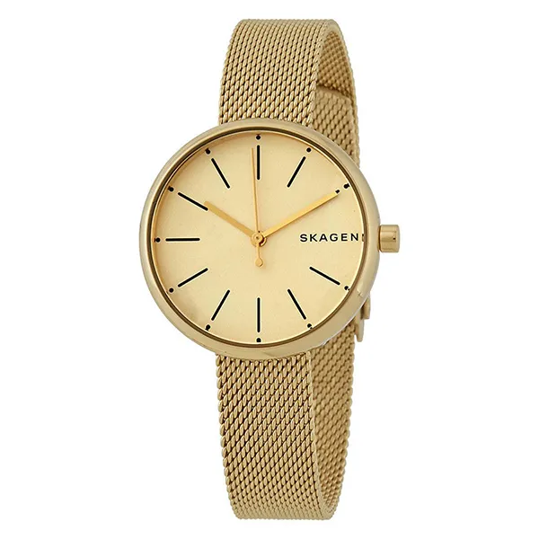 Đồng Hồ Nữ Skagen Watch Signatur SKW2614 Màu Vàng Gold - Đồng hồ - Vua Hàng Hiệu