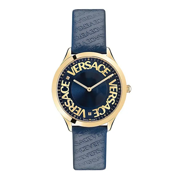Đồng Hồ Nữ Versace Logo Halo VE2O00322 Màu Xanh Blue